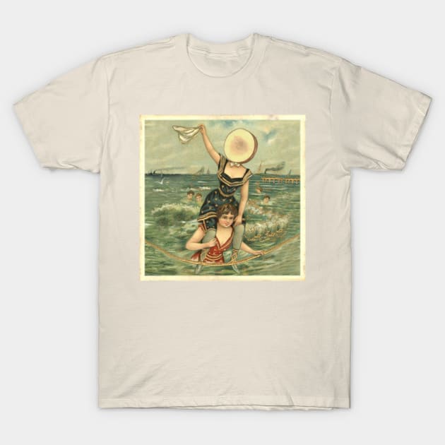 In The Aeroplane Over the Sea Alternate Cover T-Shirt by JorZed